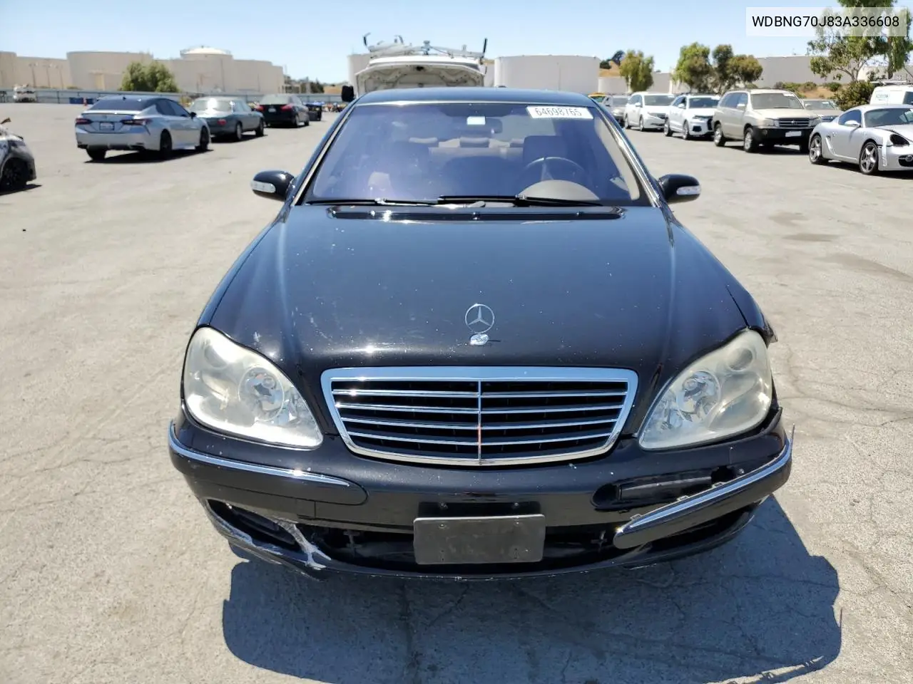 2003 Mercedes-Benz S 430 VIN: WDBNG70J83A336608 Lot: 64698765