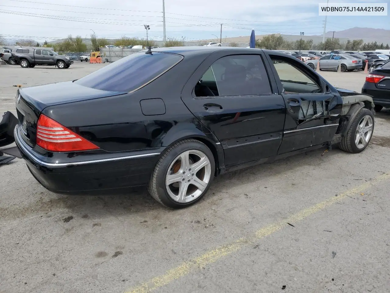 2004 Mercedes-Benz S 500 VIN: WDBNG75J14A421509 Lot: 51168975