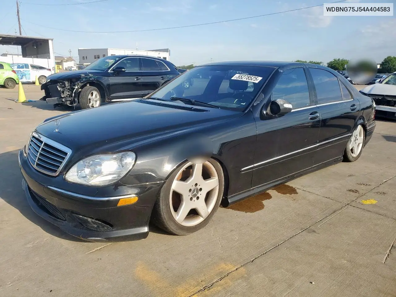 2004 Mercedes-Benz S 500 VIN: WDBNG75J54A404583 Lot: 55278525