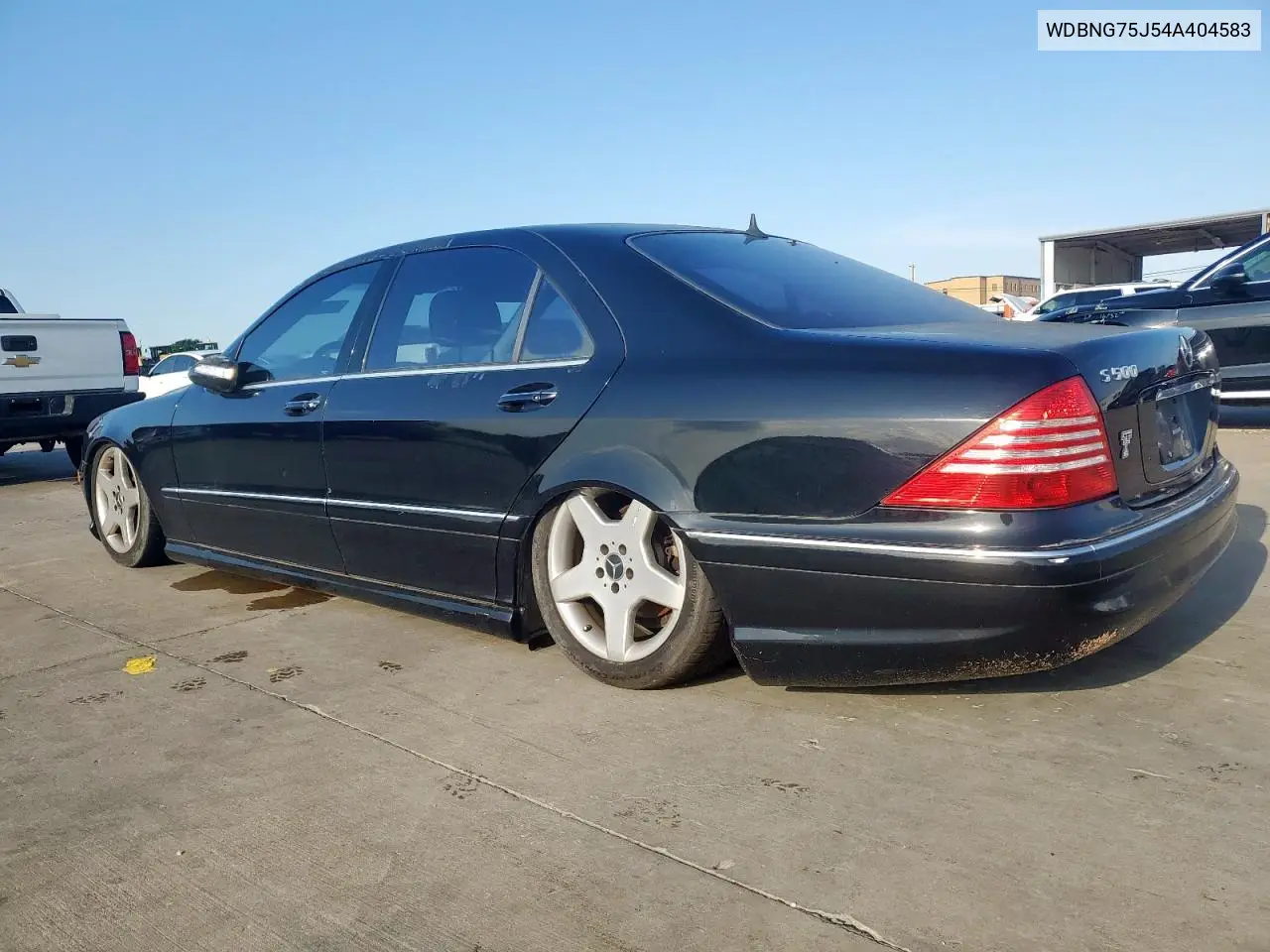 2004 Mercedes-Benz S 500 VIN: WDBNG75J54A404583 Lot: 55278525