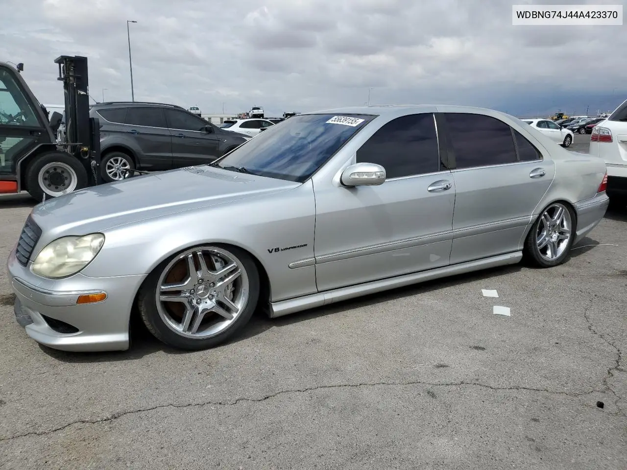 2004 Mercedes-Benz S 55 Amg VIN: WDBNG74J44A423370 Lot: 55639155