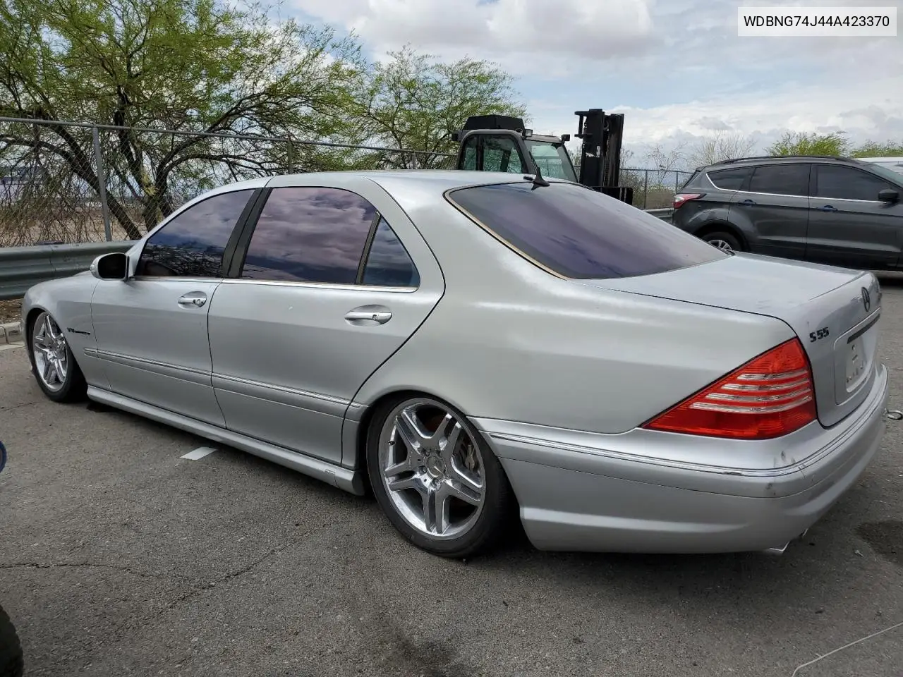 2004 Mercedes-Benz S 55 Amg VIN: WDBNG74J44A423370 Lot: 55639155
