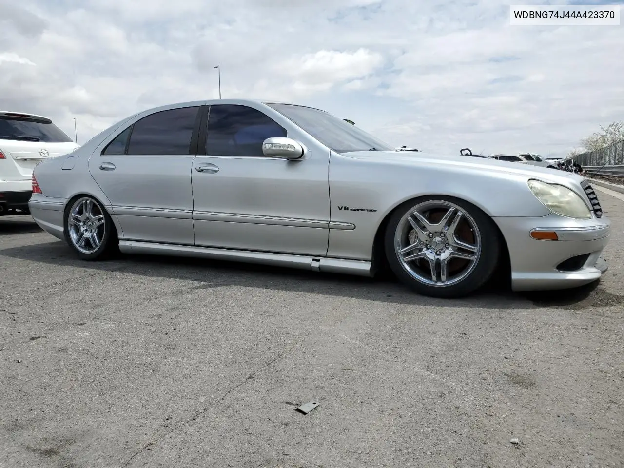 2004 Mercedes-Benz S 55 Amg VIN: WDBNG74J44A423370 Lot: 55639155