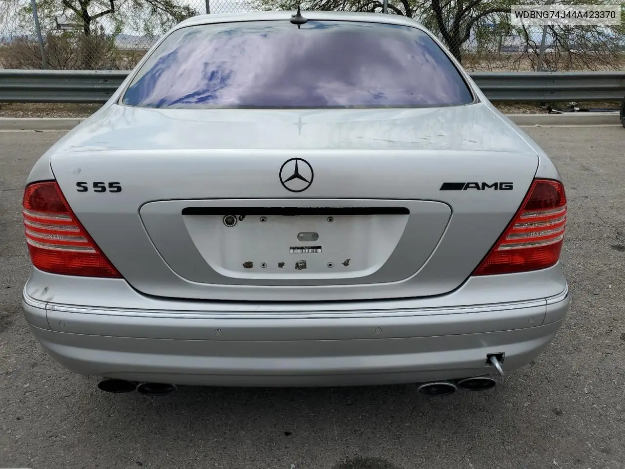 2004 Mercedes-Benz S 55 Amg VIN: WDBNG74J44A423370 Lot: 55639155