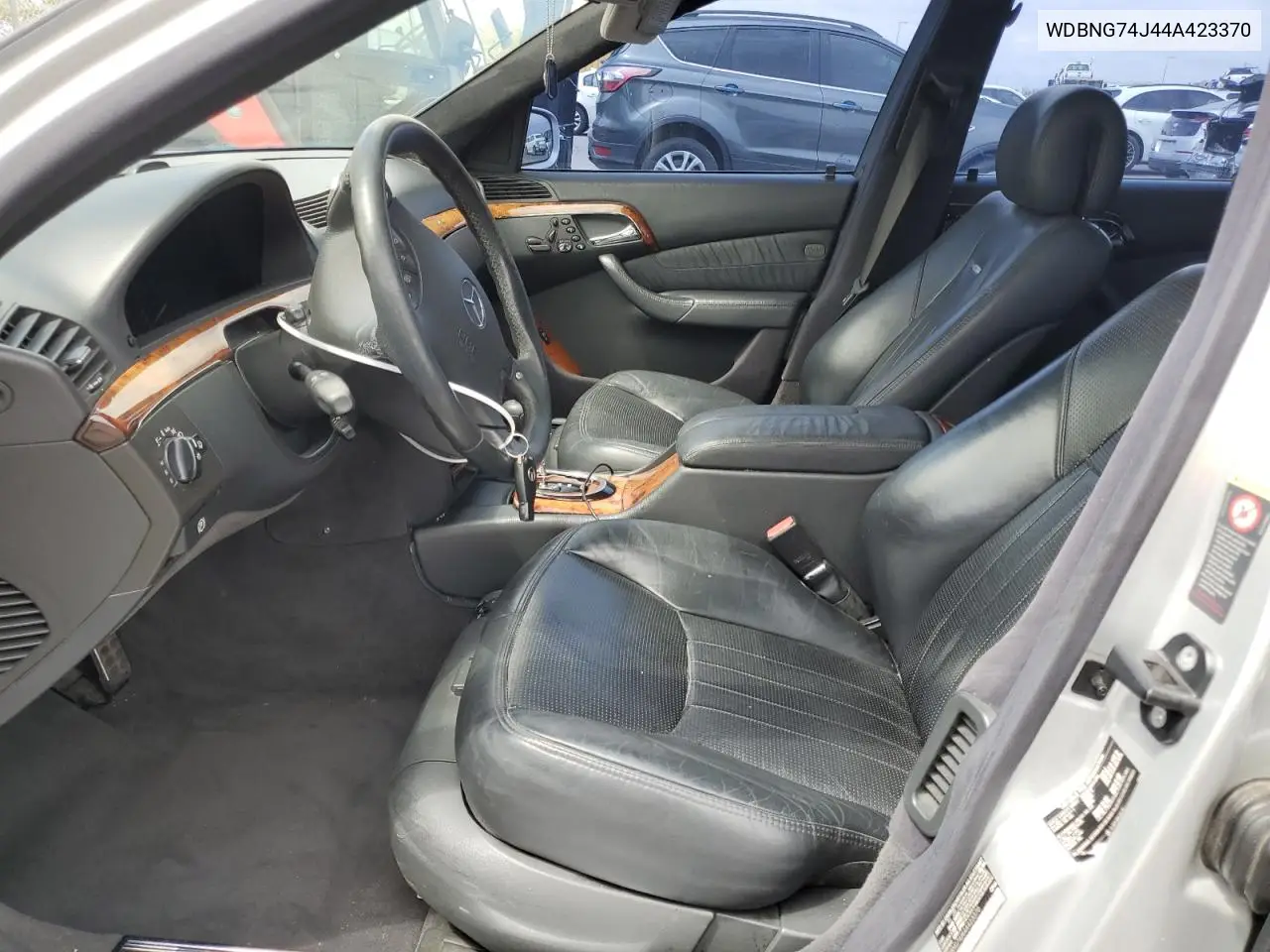 2004 Mercedes-Benz S 55 Amg VIN: WDBNG74J44A423370 Lot: 55639155