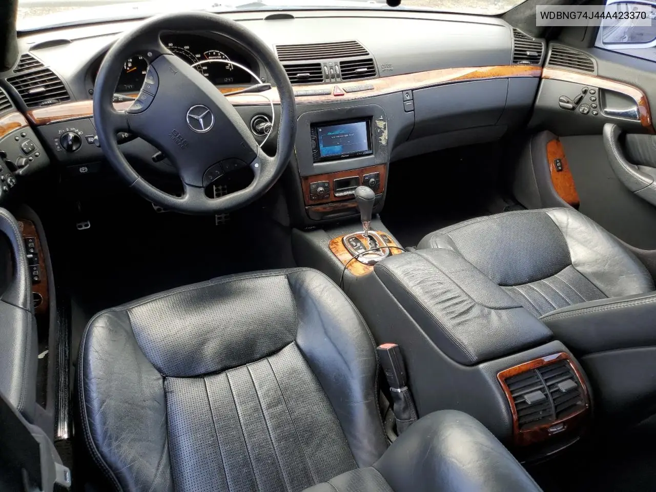 2004 Mercedes-Benz S 55 Amg VIN: WDBNG74J44A423370 Lot: 55639155
