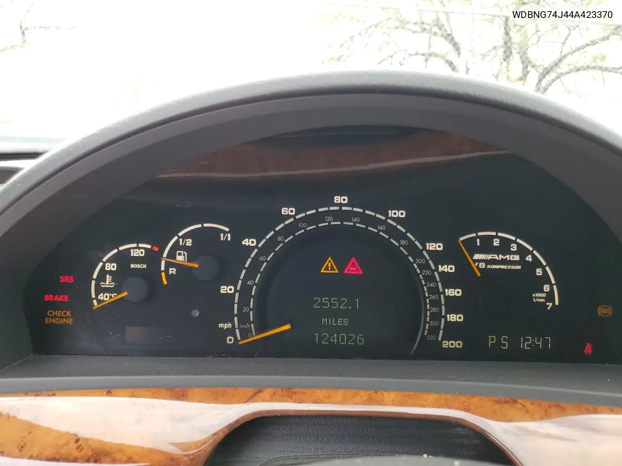 2004 Mercedes-Benz S 55 Amg VIN: WDBNG74J44A423370 Lot: 55639155