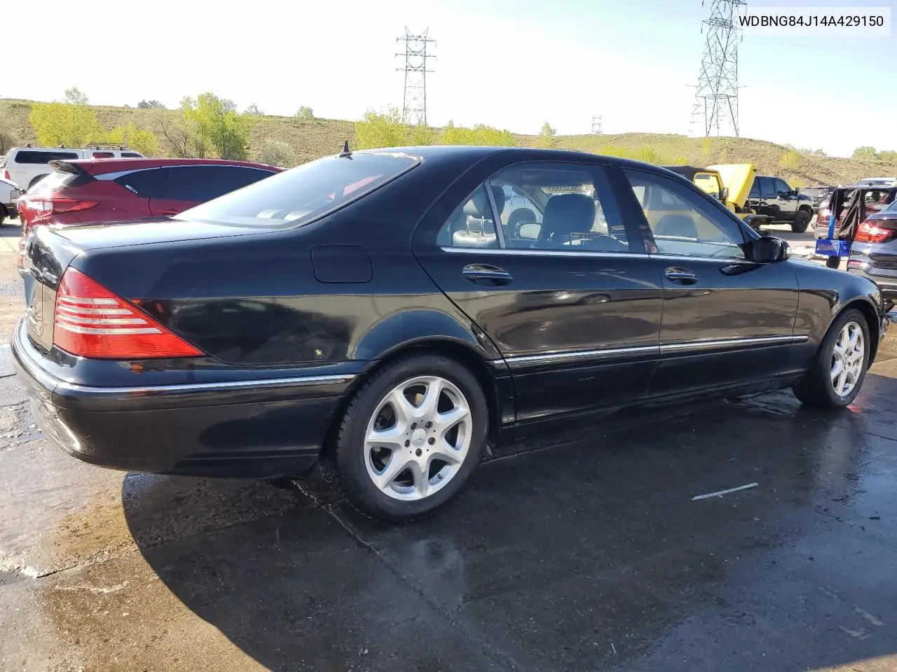2004 Mercedes-Benz S 500 4Matic VIN: WDBNG84J14A429150 Lot: 56303955