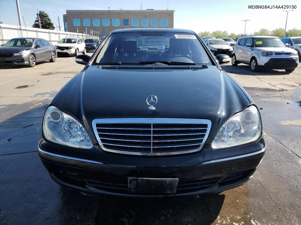 2004 Mercedes-Benz S 500 4Matic VIN: WDBNG84J14A429150 Lot: 56303955