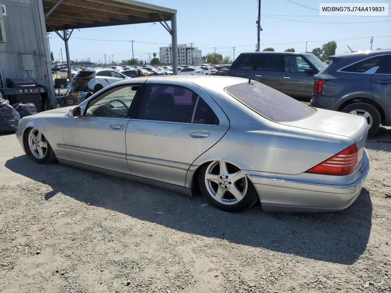 2004 Mercedes-Benz S 500 VIN: WDBNG75J74A419831 Lot: 56984295