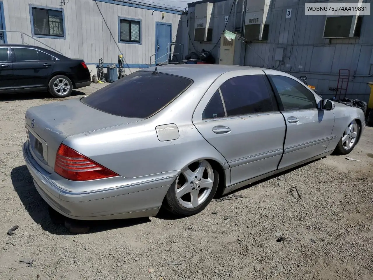 2004 Mercedes-Benz S 500 VIN: WDBNG75J74A419831 Lot: 56984295