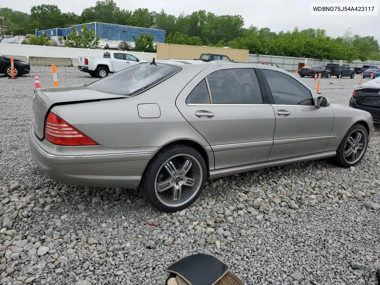 2004 Mercedes-Benz S 500 VIN: WDBNG75J54A423117 Lot: 58472365
