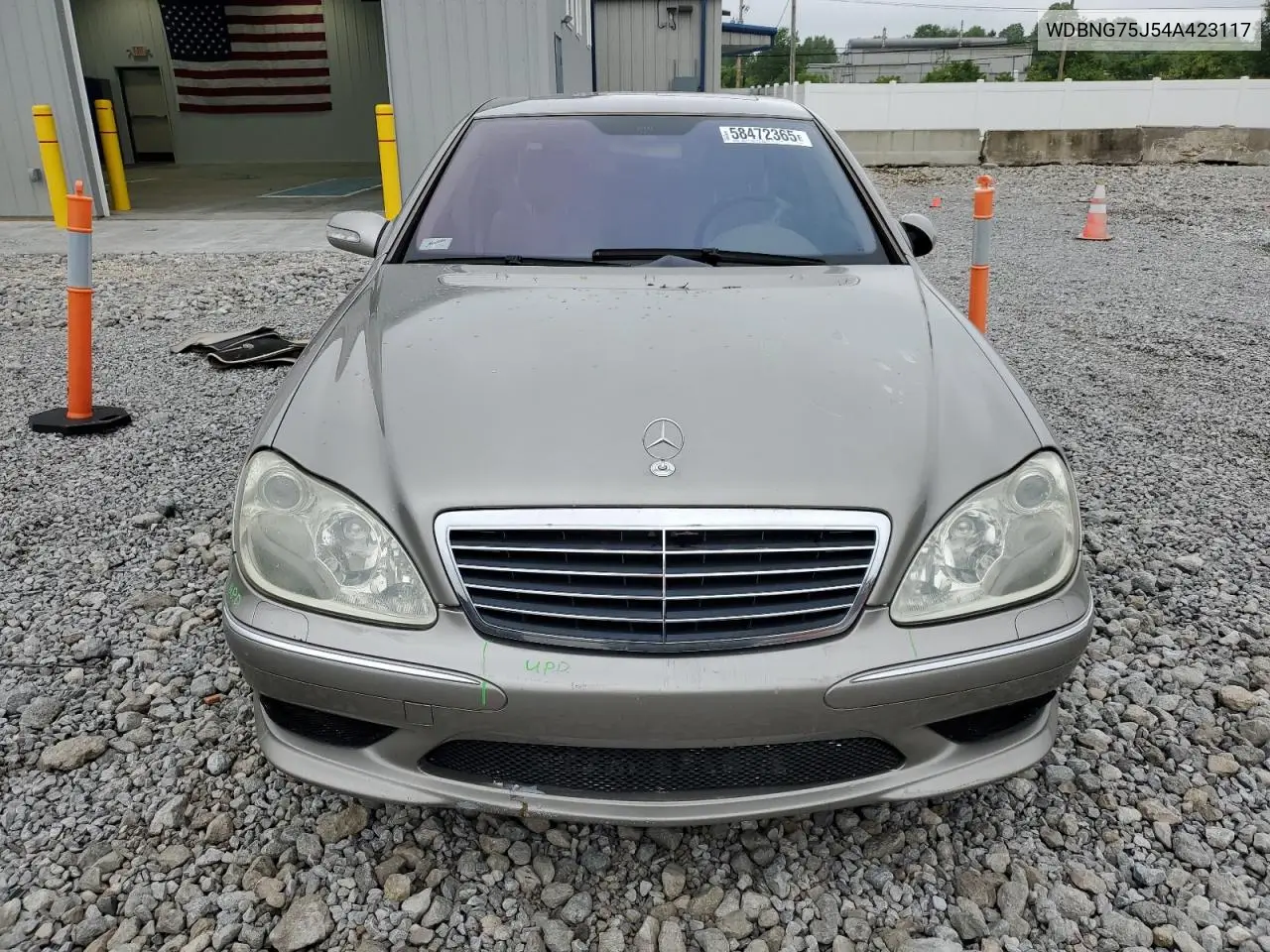 2004 Mercedes-Benz S 500 VIN: WDBNG75J54A423117 Lot: 58472365