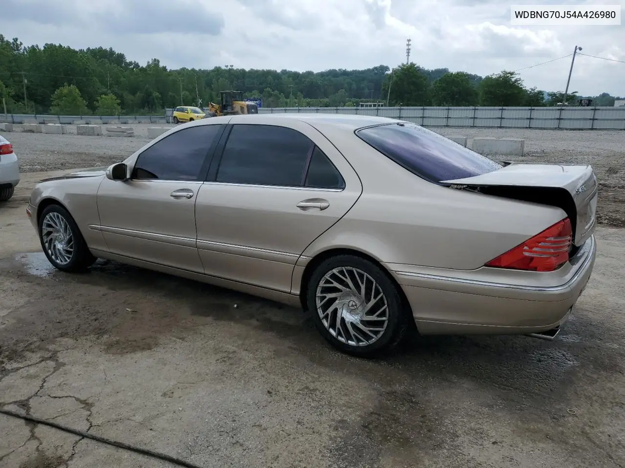 2004 Mercedes-Benz S 430 VIN: WDBNG70J54A426980 Lot: 58474855