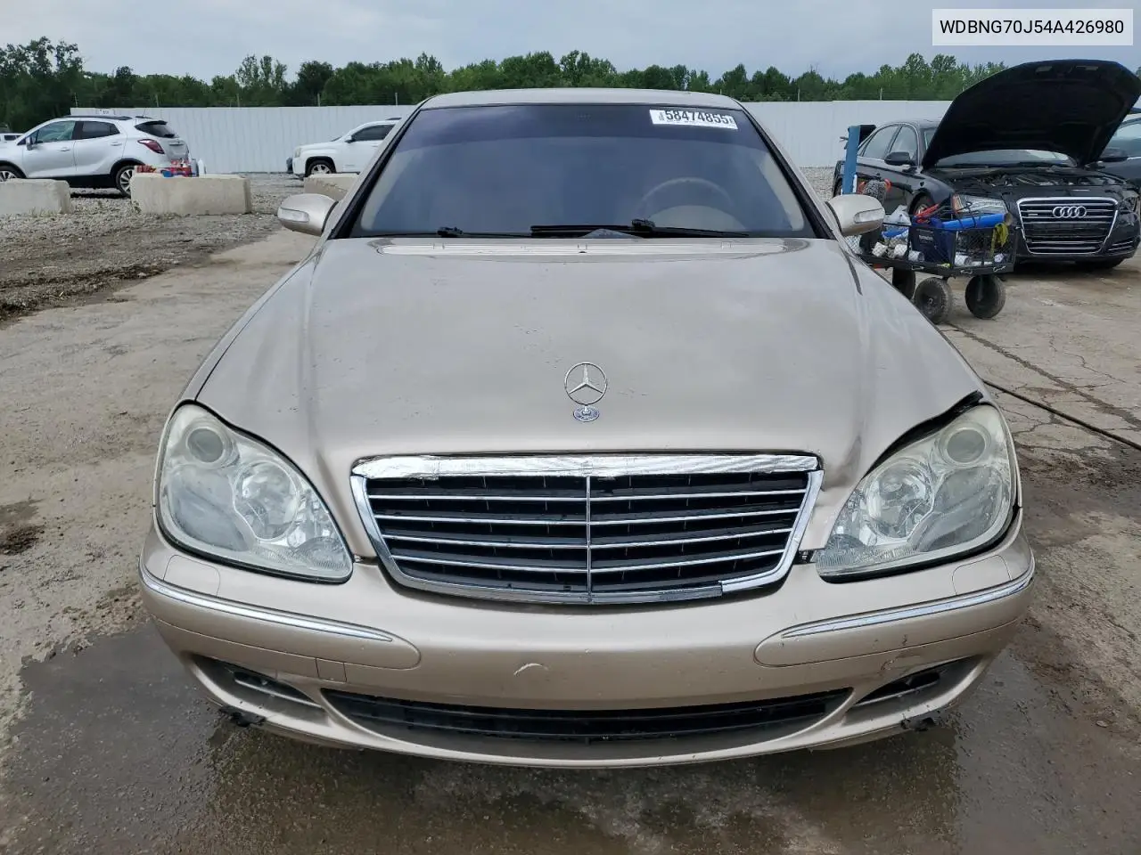 2004 Mercedes-Benz S 430 VIN: WDBNG70J54A426980 Lot: 58474855