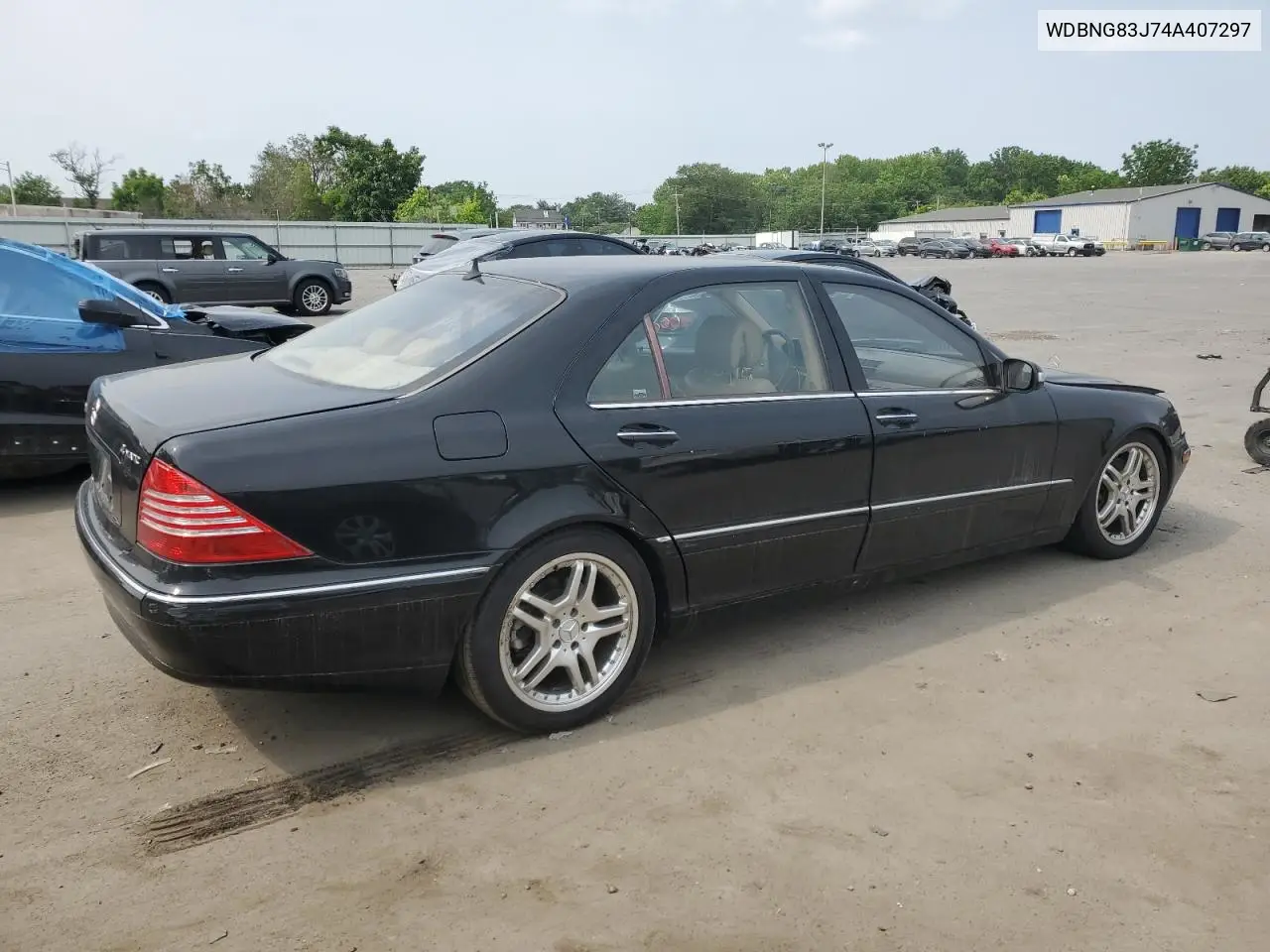 2004 Mercedes-Benz S 430 4Matic VIN: WDBNG83J74A407297 Lot: 59424015