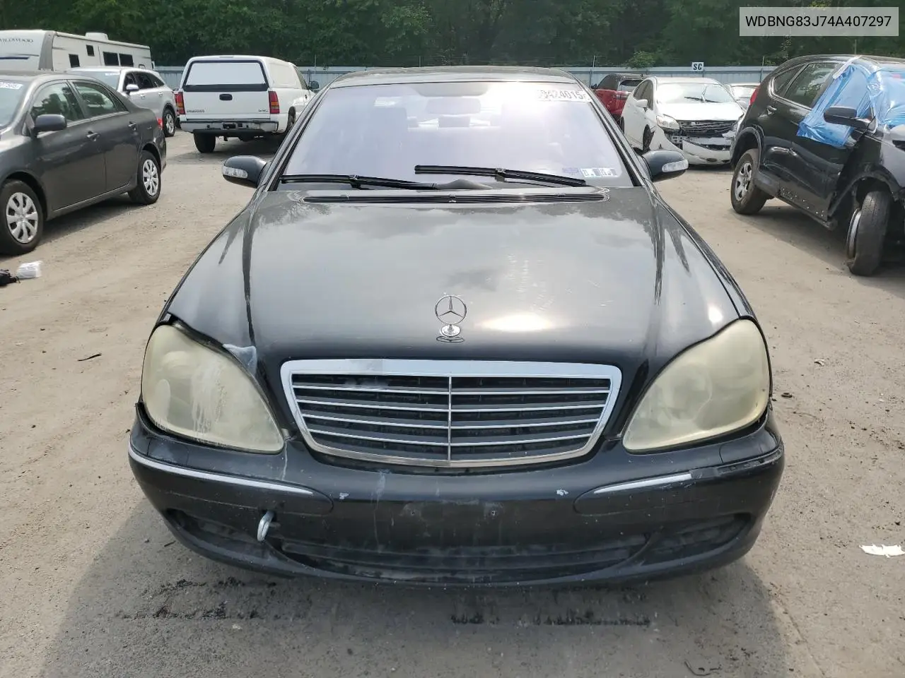 2004 Mercedes-Benz S 430 4Matic VIN: WDBNG83J74A407297 Lot: 59424015