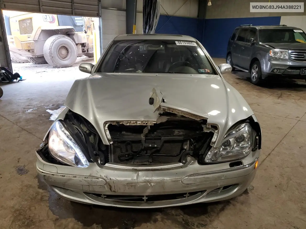 2004 Mercedes-Benz S 430 4Matic VIN: WDBNG83J94A388221 Lot: 60193805
