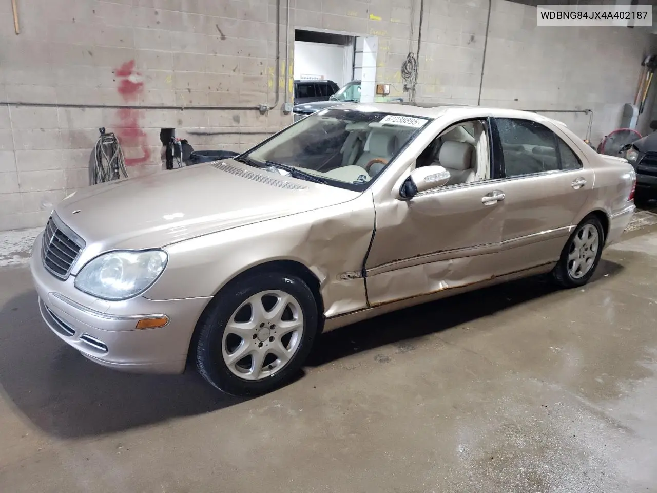 2004 Mercedes-Benz S 500 4Matic VIN: WDBNG84JX4A402187 Lot: 62238895