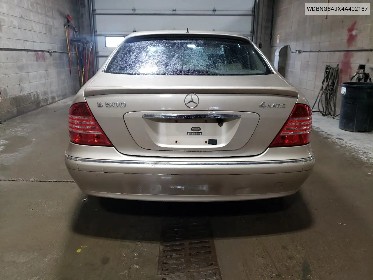 2004 Mercedes-Benz S 500 4Matic VIN: WDBNG84JX4A402187 Lot: 62238895