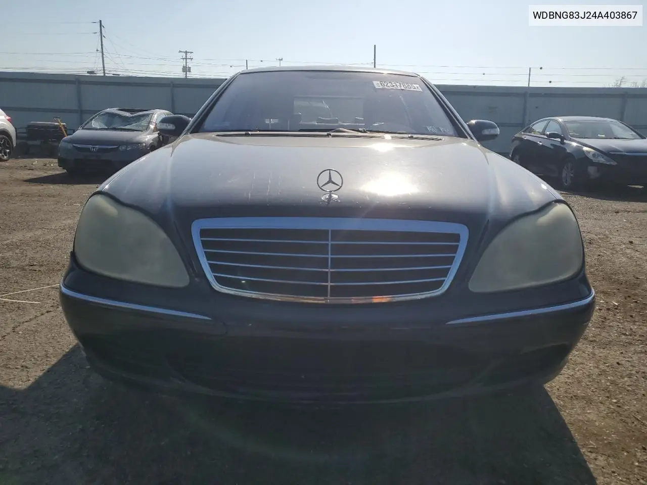 2004 Mercedes-Benz S 430 4Matic VIN: WDBNG83J24A403867 Lot: 62317885