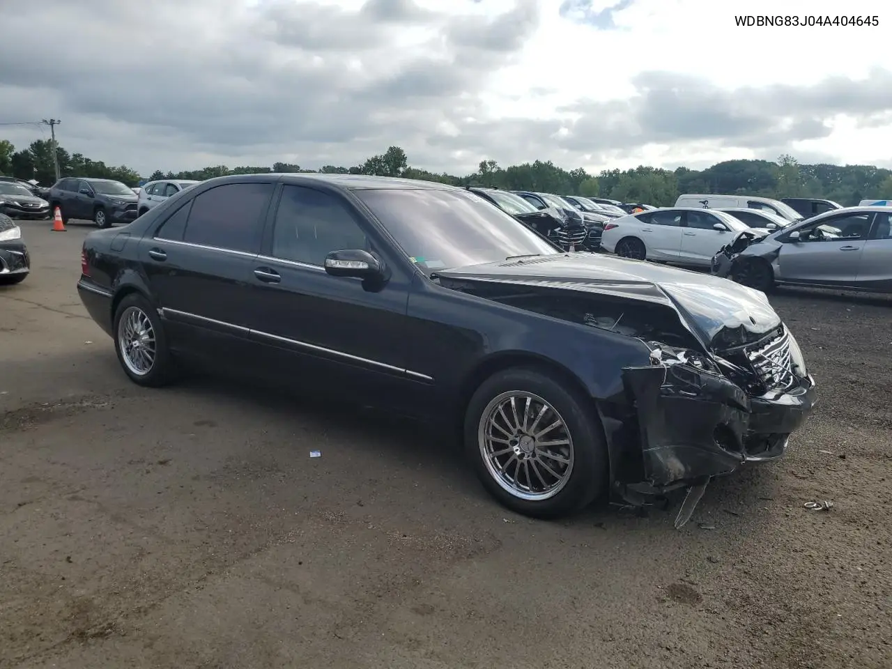 2004 Mercedes-Benz S 430 4Matic VIN: WDBNG83J04A404645 Lot: 63104645