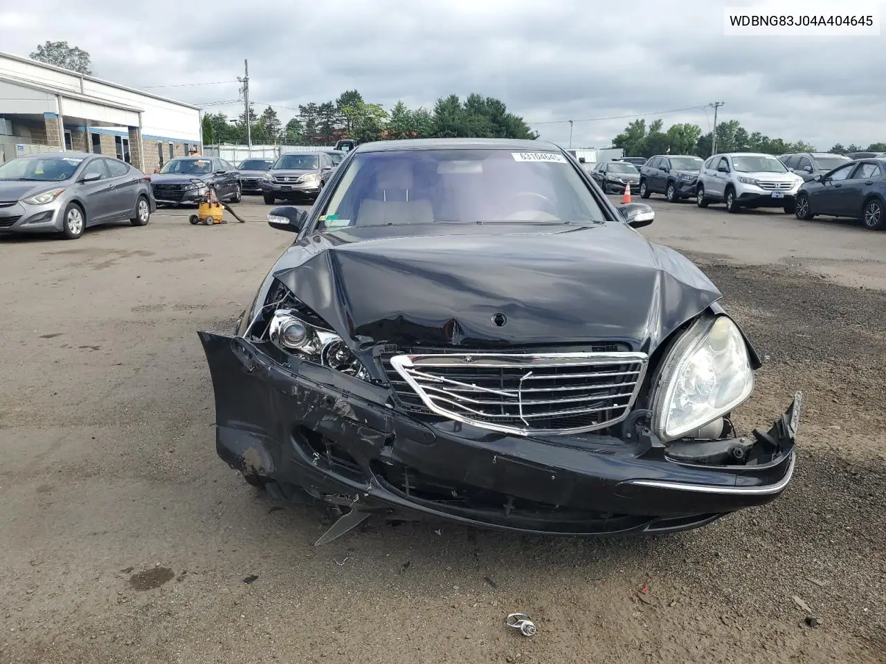 2004 Mercedes-Benz S 430 4Matic VIN: WDBNG83J04A404645 Lot: 63104645