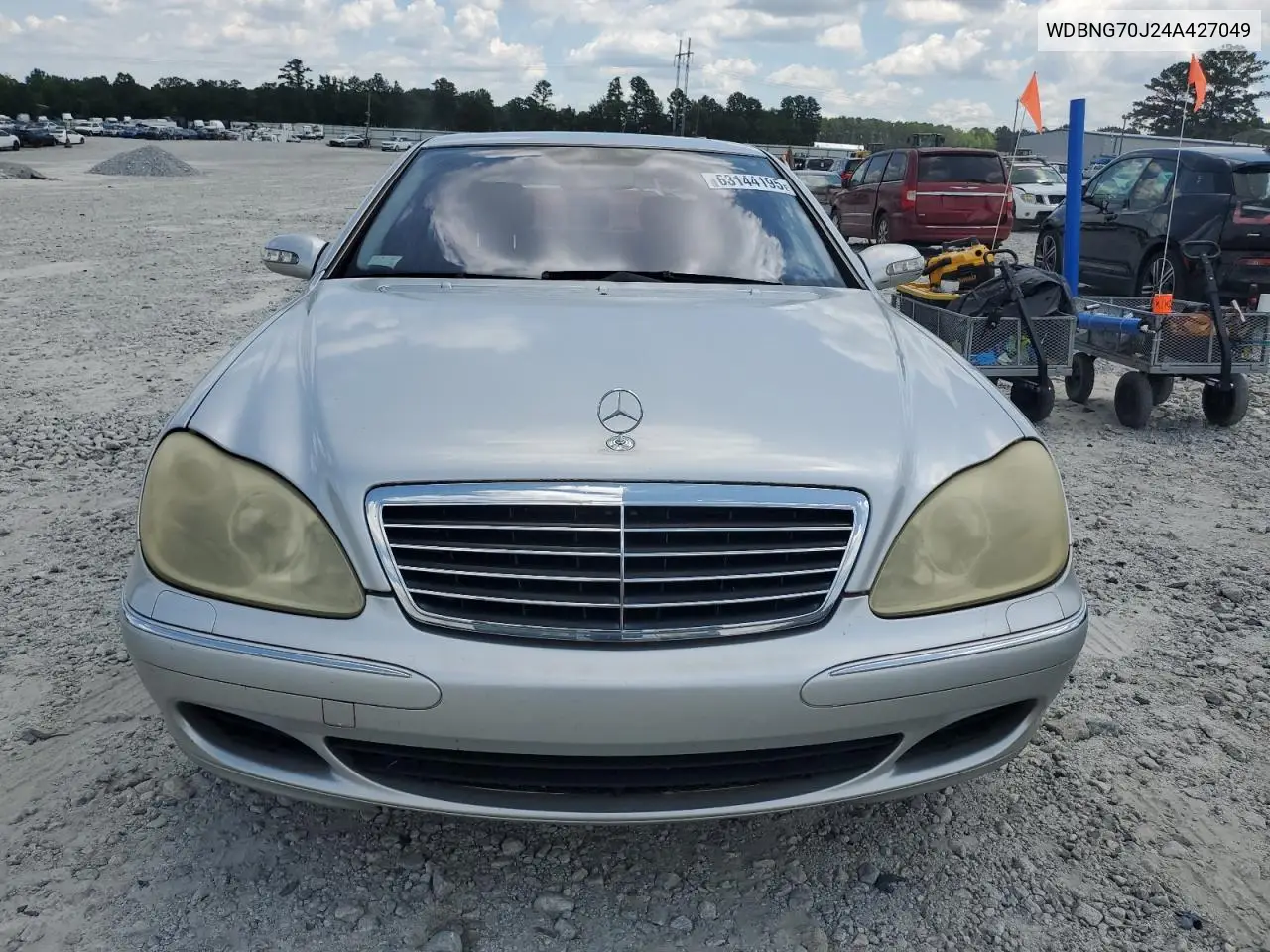 2004 Mercedes-Benz S 430 VIN: WDBNG70J24A427049 Lot: 63144195