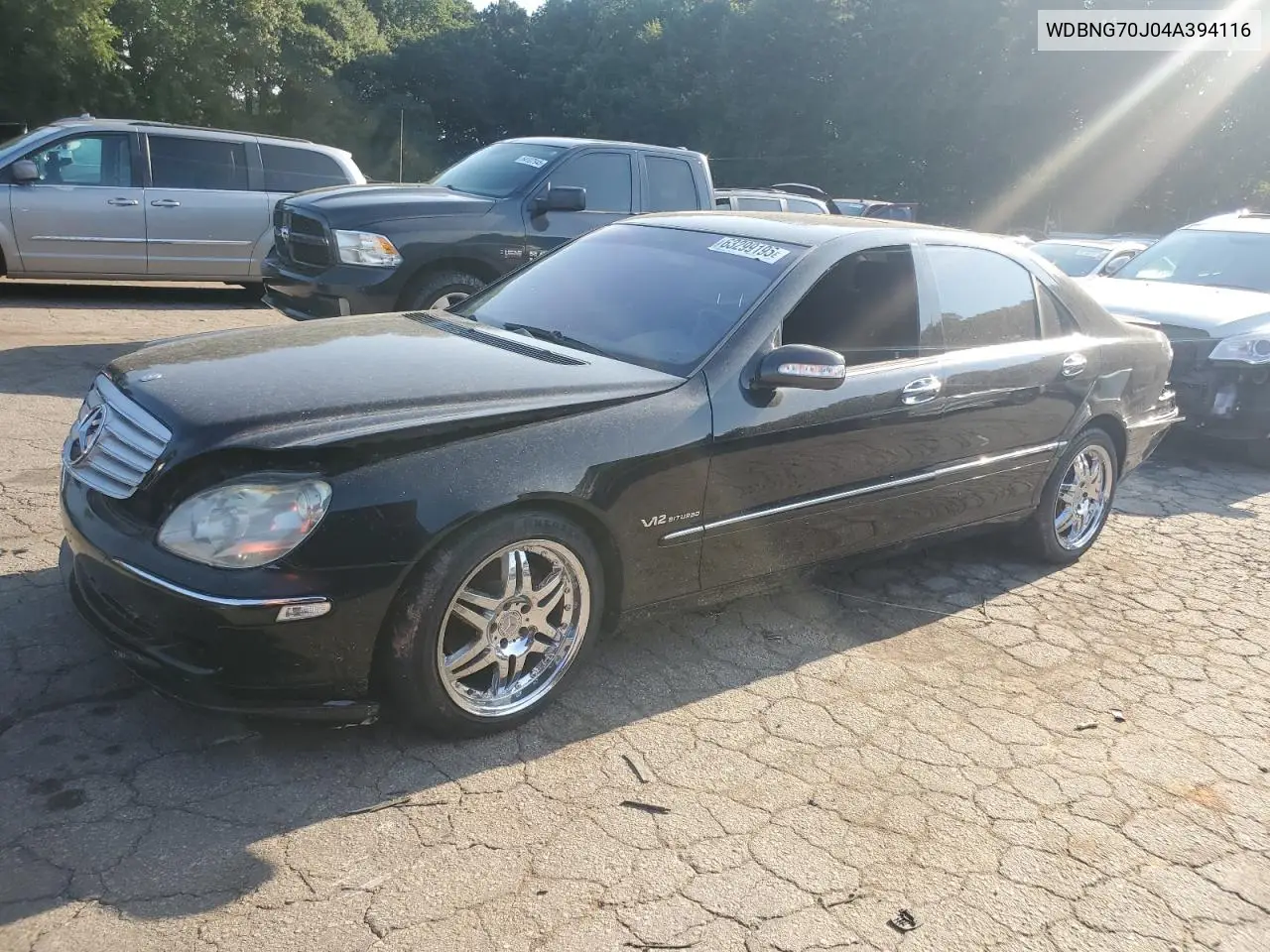 2004 Mercedes-Benz S 430 VIN: WDBNG70J04A394116 Lot: 63299195