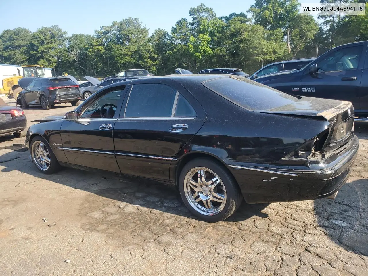 2004 Mercedes-Benz S 430 VIN: WDBNG70J04A394116 Lot: 63299195