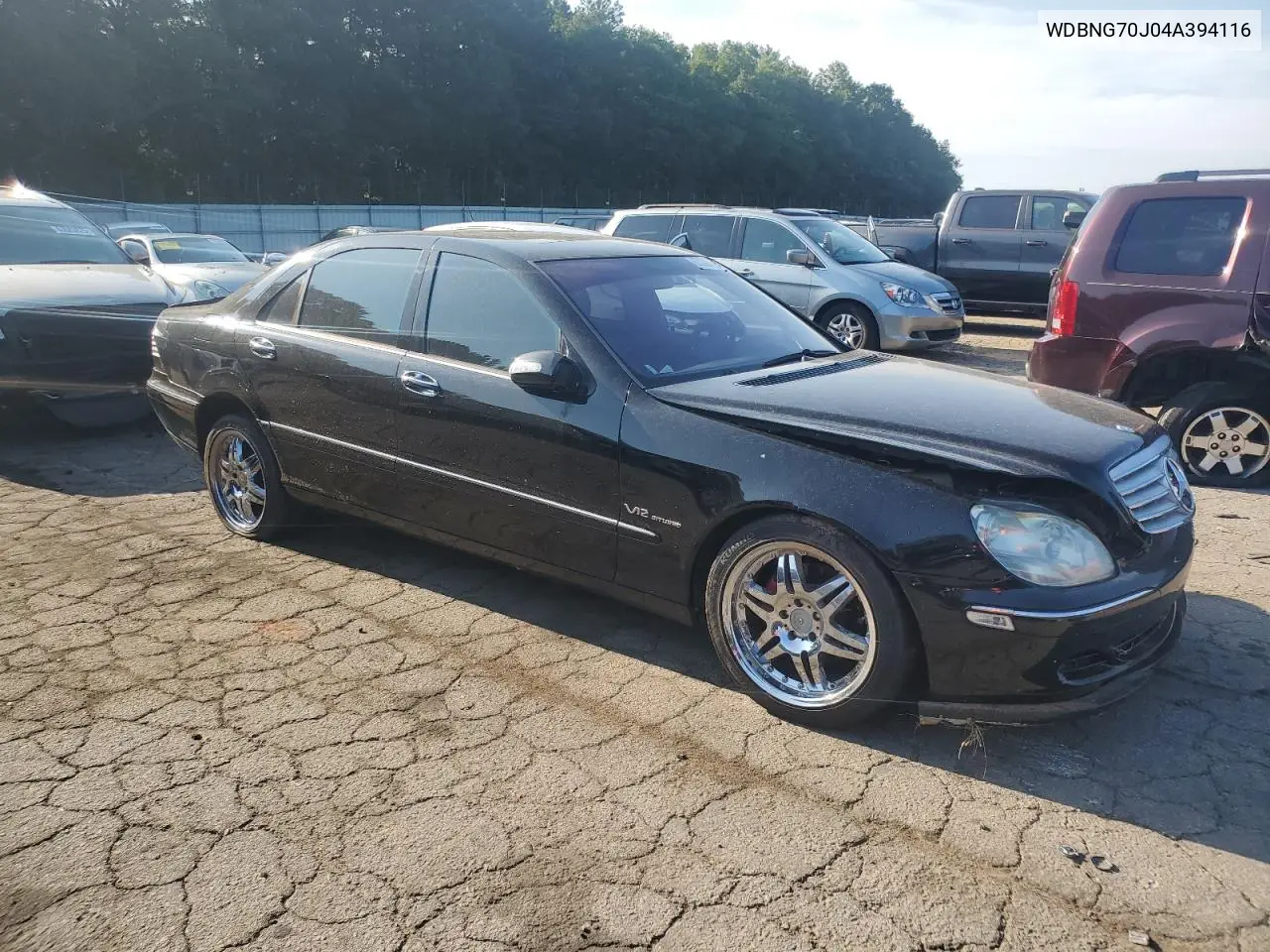2004 Mercedes-Benz S 430 VIN: WDBNG70J04A394116 Lot: 63299195
