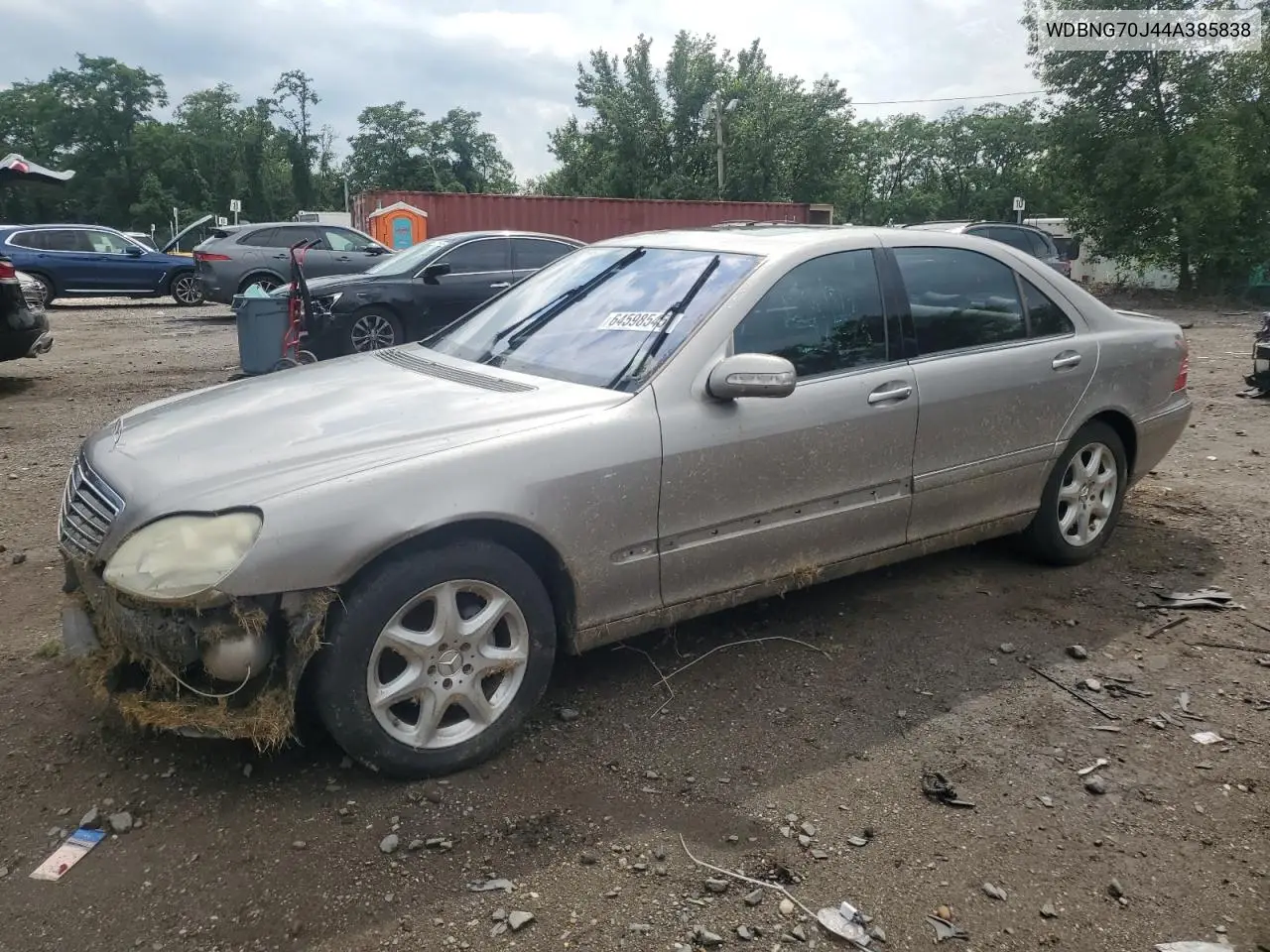 2004 Mercedes-Benz S 430 VIN: WDBNG70J44A385838 Lot: 64598545