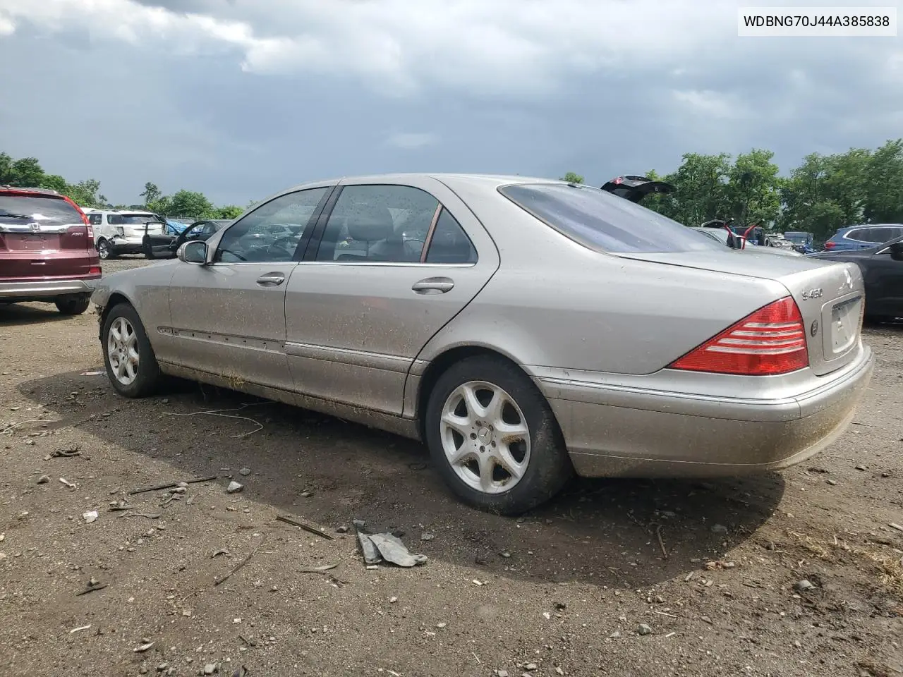 2004 Mercedes-Benz S 430 VIN: WDBNG70J44A385838 Lot: 64598545