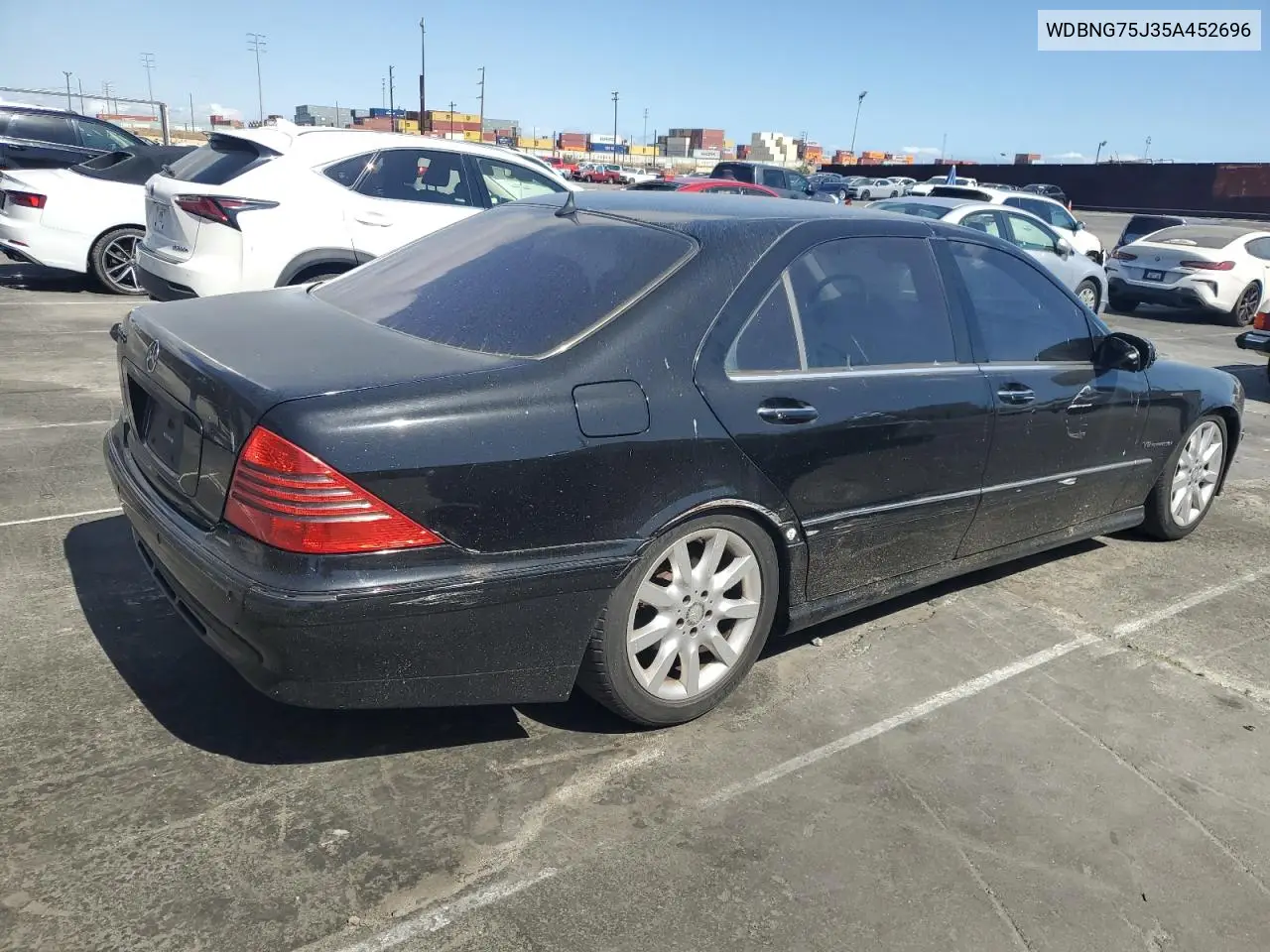 2005 Mercedes-Benz S 500 VIN: WDBNG75J35A452696 Lot: 57109675