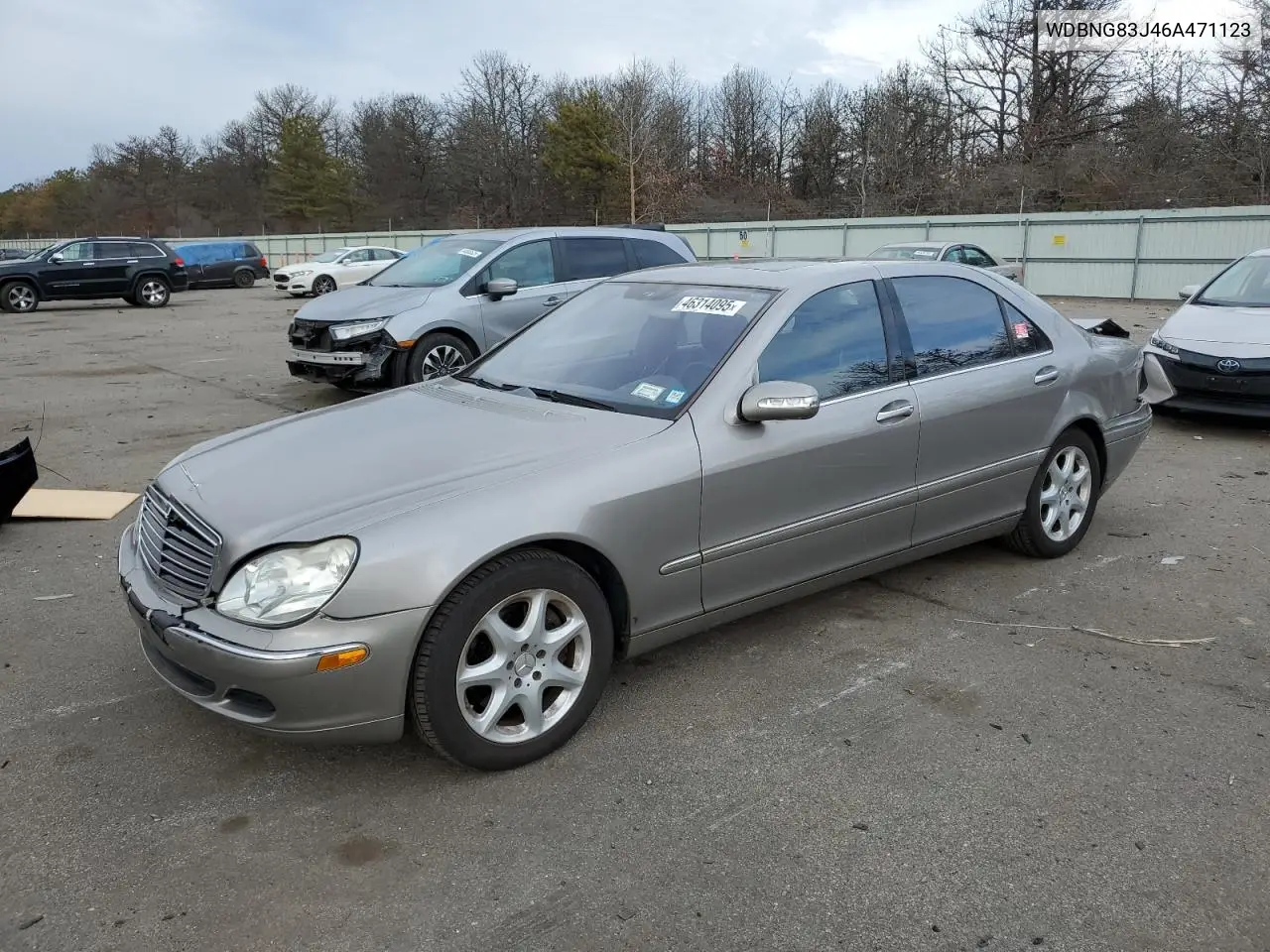 2006 Mercedes-Benz S 430 4Matic VIN: WDBNG83J46A471123 Lot: 46314095