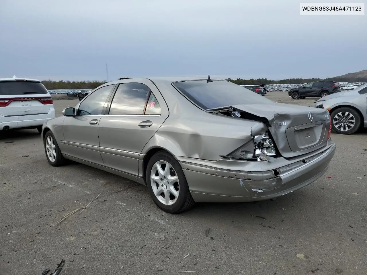 2006 Mercedes-Benz S 430 4Matic VIN: WDBNG83J46A471123 Lot: 46314095