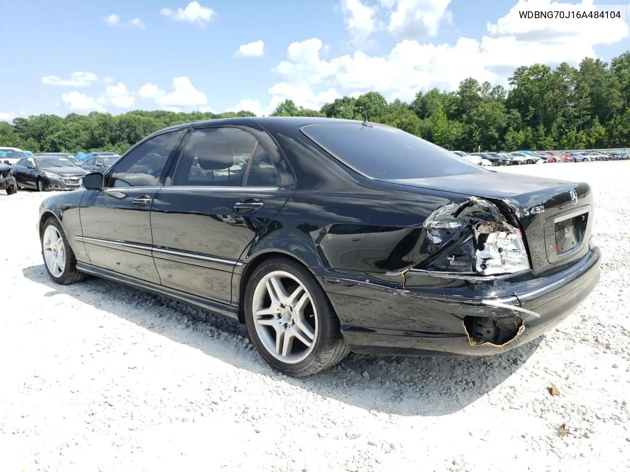 2006 Mercedes-Benz S 430 VIN: WDBNG70J16A484104 Lot: 63118875