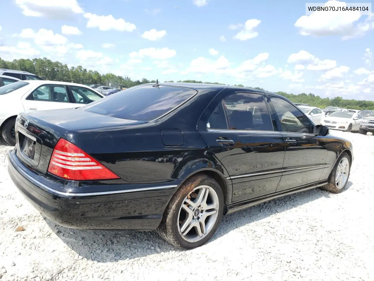 2006 Mercedes-Benz S 430 VIN: WDBNG70J16A484104 Lot: 63118875
