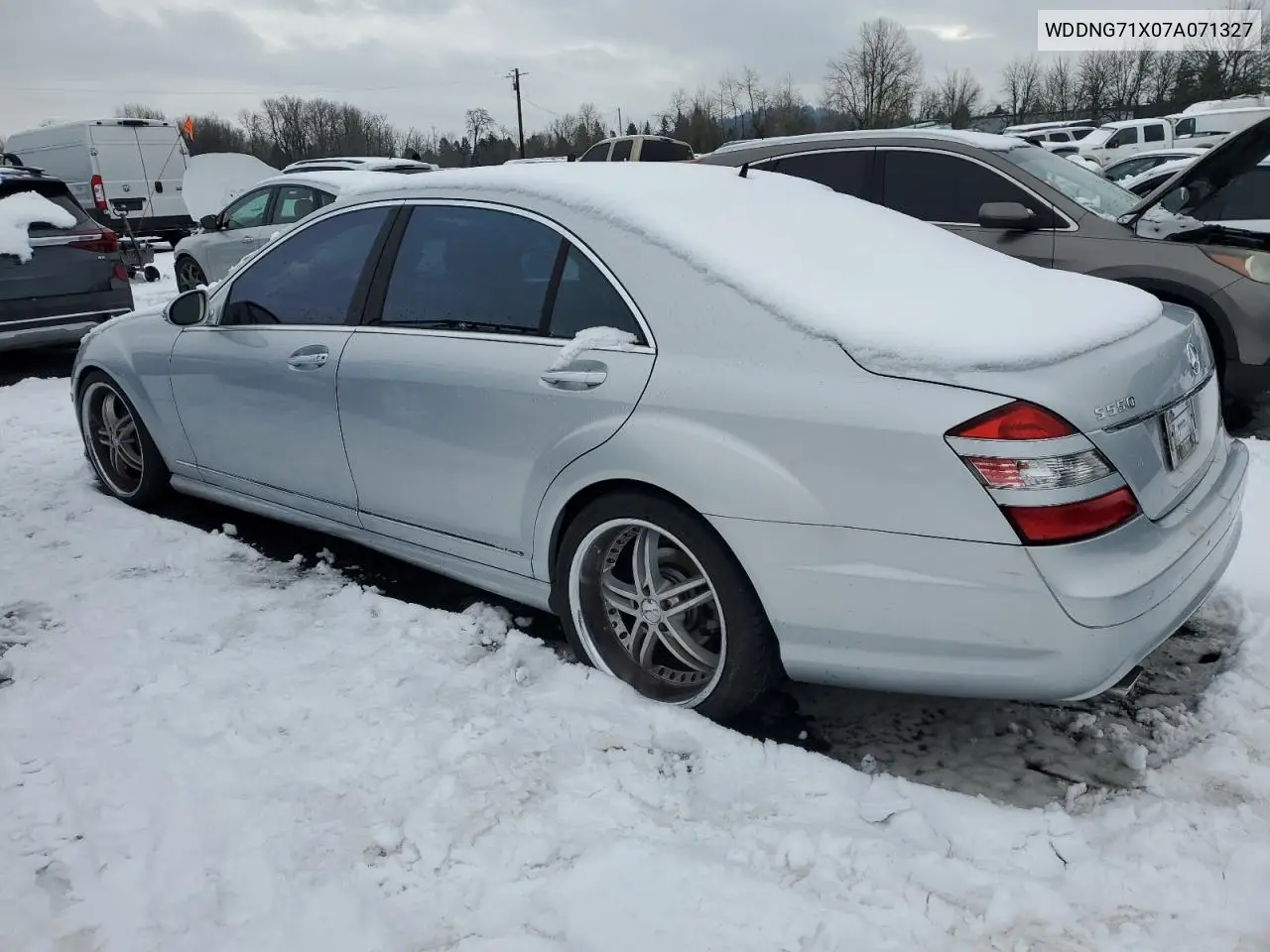 2007 Mercedes-Benz S 550 VIN: WDDNG71X07A071327 Lot: 45320775