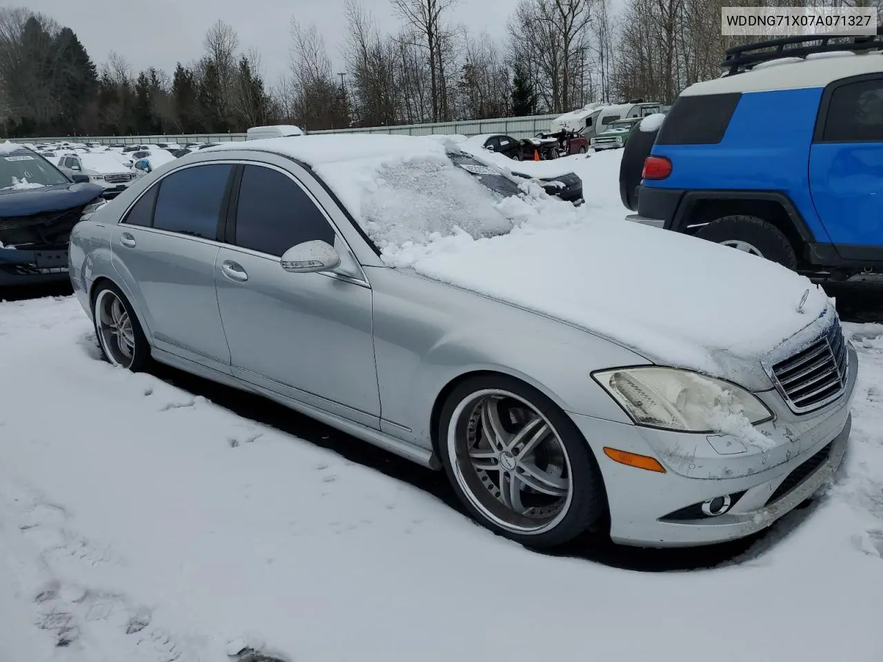 2007 Mercedes-Benz S 550 VIN: WDDNG71X07A071327 Lot: 45320775
