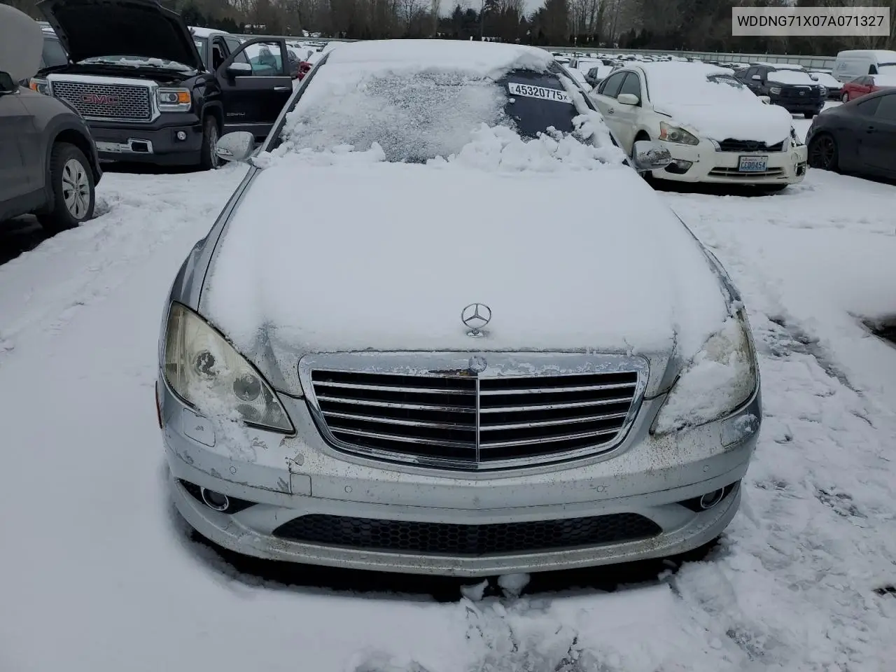 2007 Mercedes-Benz S 550 VIN: WDDNG71X07A071327 Lot: 45320775