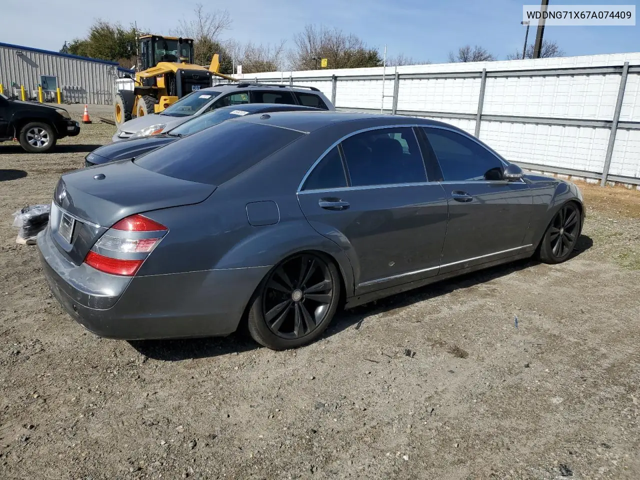 2007 Mercedes-Benz S 550 VIN: WDDNG71X67A074409 Lot: 45754515