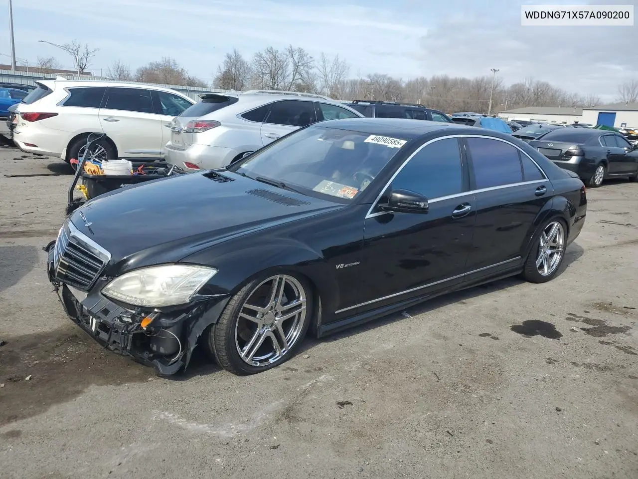 2007 Mercedes-Benz S 550 VIN: WDDNG71X57A090200 Lot: 49090585
