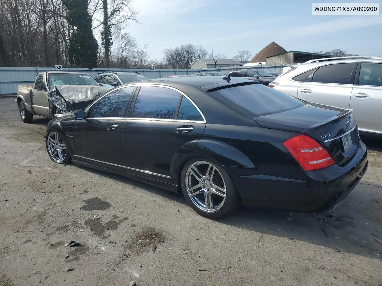 2007 Mercedes-Benz S 550 VIN: WDDNG71X57A090200 Lot: 49090585
