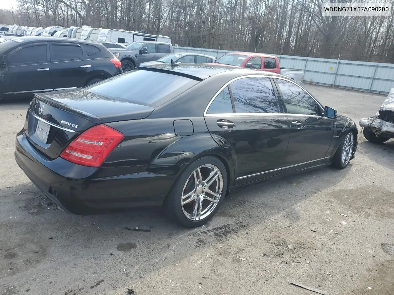 2007 Mercedes-Benz S 550 VIN: WDDNG71X57A090200 Lot: 49090585