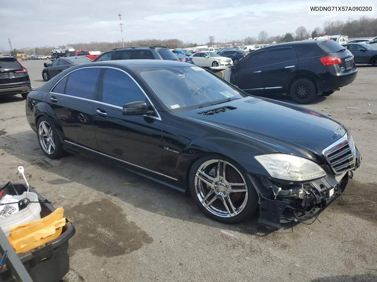 2007 Mercedes-Benz S 550 VIN: WDDNG71X57A090200 Lot: 49090585