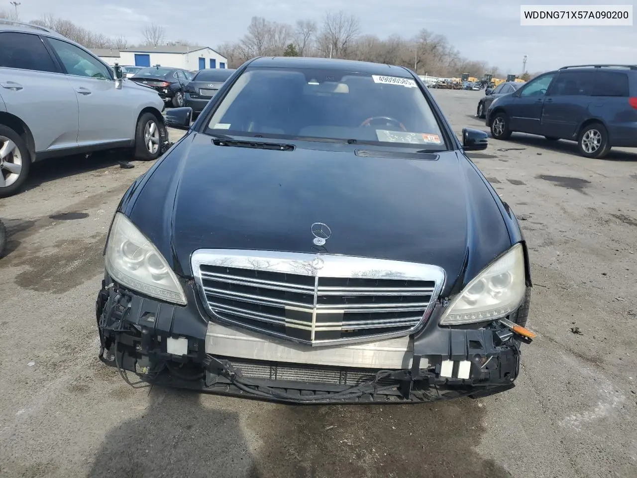 2007 Mercedes-Benz S 550 VIN: WDDNG71X57A090200 Lot: 49090585