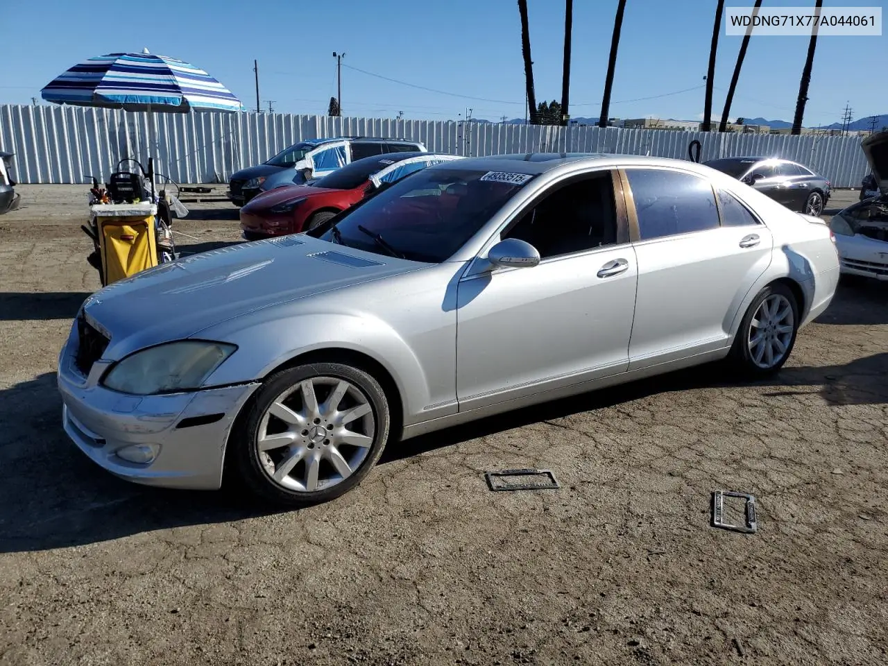 2007 Mercedes-Benz S 550 VIN: WDDNG71X77A044061 Lot: 49353515