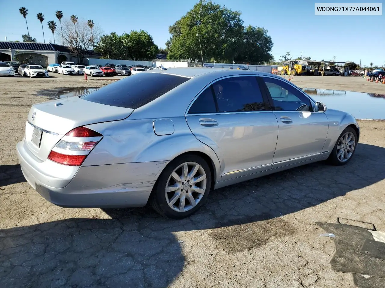 2007 Mercedes-Benz S 550 VIN: WDDNG71X77A044061 Lot: 49353515
