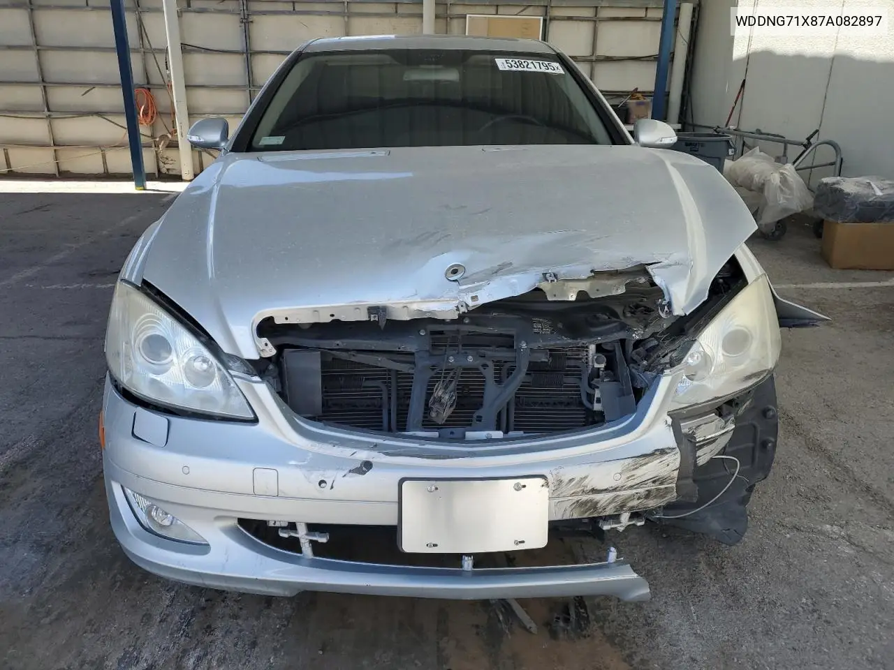 2007 Mercedes-Benz S 550 VIN: WDDNG71X87A082897 Lot: 53821795